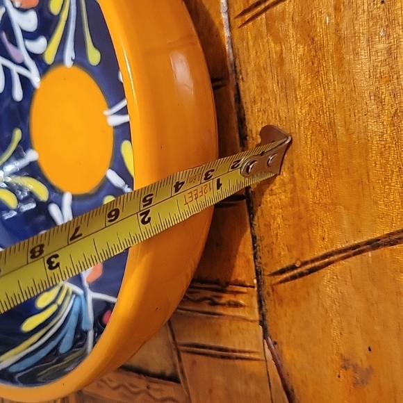 Beautiful Artisan Hand painted bowl. EUC. - Picture 5 of 8